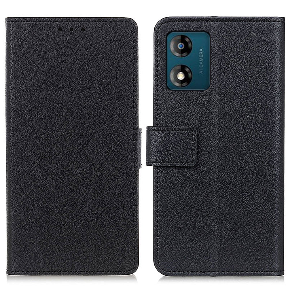 Phone Stand Case for Motorola Moto E13 4G Textured PU Leather Wallet Protective Phone Cover Phone Stand Case for Motorola Moto E13 4G Textured PU Leather Wallet Protective Phone Cover